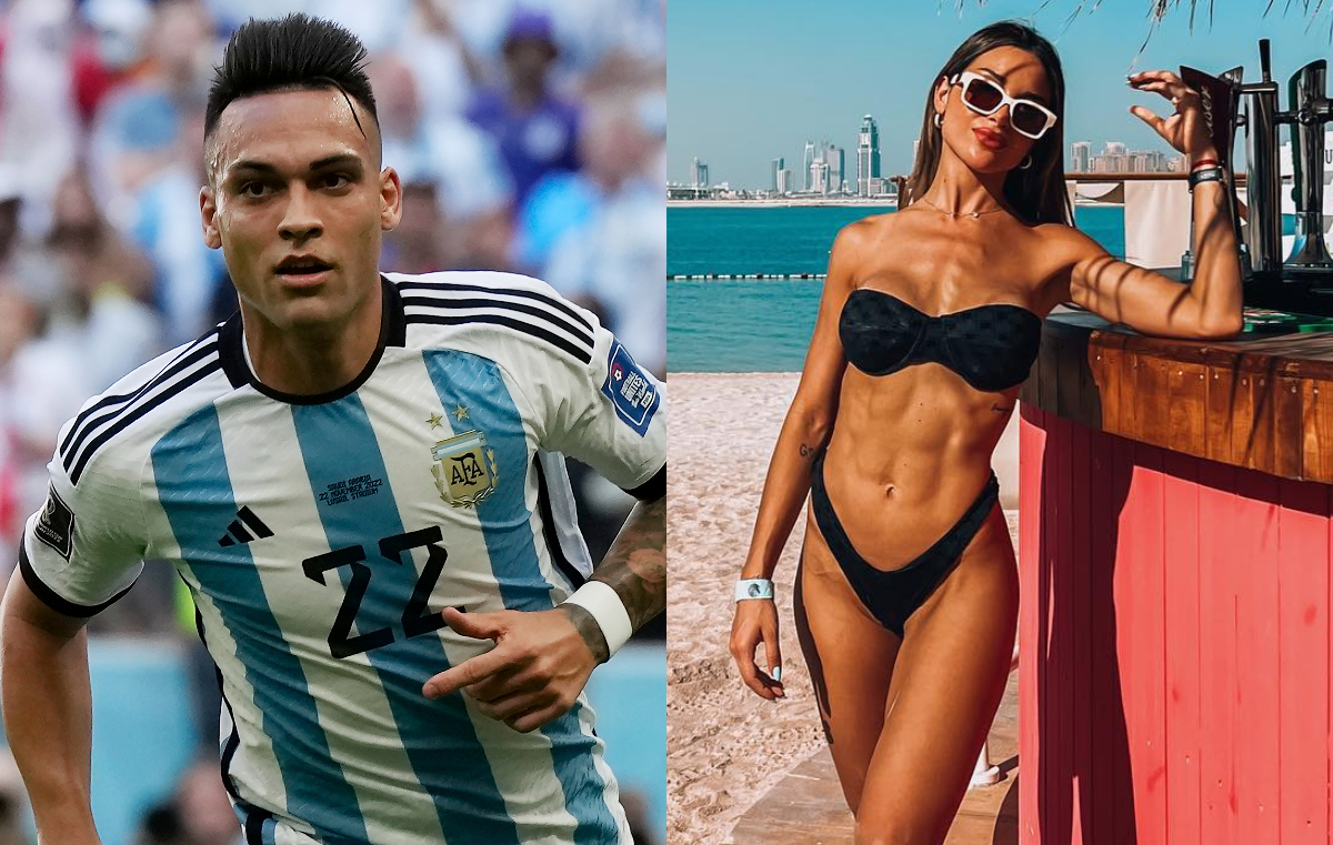 Iubita lui Lautaro Martinez nu ține cont de reguli la Campionatul Mondial! Cum s-a afișat argentinianca în Qatar | GALERIE FOTO