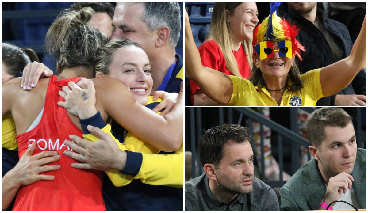 Există viață și după Simona Halep! Cum s-a trăit în tribune și pe teren prima zi a meciului România – Ungaria din BJK Cup: foștii colaboratori ai lui „Simo” au făcut galerie echipei | FOTO EXCLUSIV