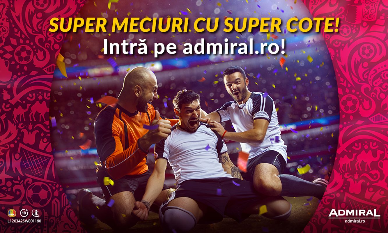 Află care sunt cele mai importante momente din Campionatul Mondial de Fotbal 2022 alături de admiral.ro