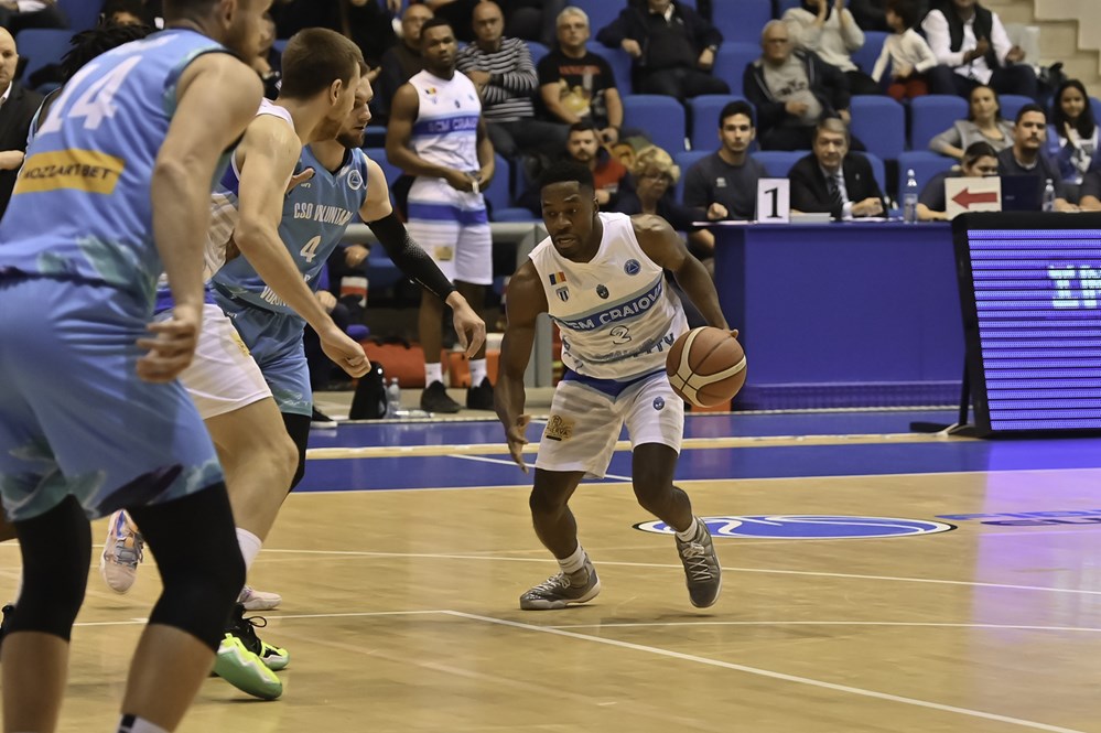 Calificare istorică pentru SCM Universitatea Craiova, în faza a doua a grupelor FIBA Europe Cup, după succesul în derby-ul cu CSO Voluntari
