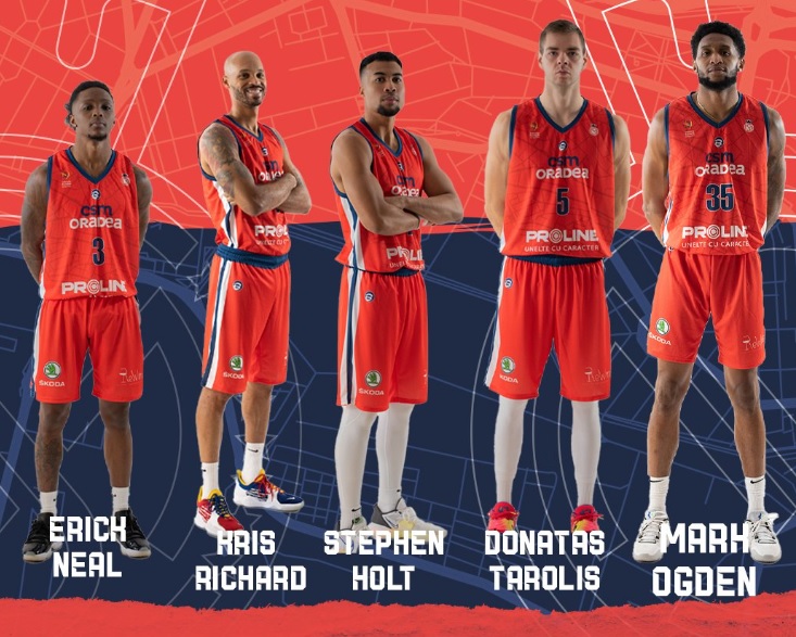 Toate rezultatele serii de miercuri din cupele europene la baschet masculin | CSM Oradea, victorie importantă cu Cholet Basket