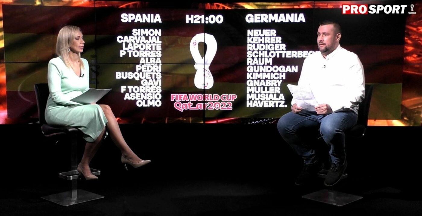Qatar 2022, avem azi „șocul” Spania-Germania | Jurnal de Super Mondial cu Carmen Mandiș și Daniel Nazare | VIDEO