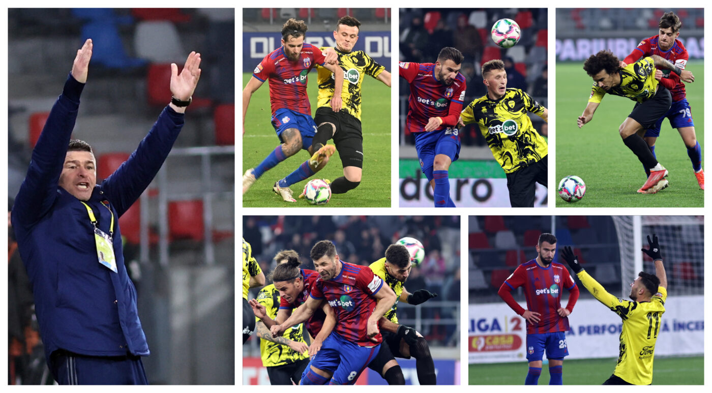 Oscilațiile de formă, marea problemă a Stelei. A pierdut cu FC Brașov, iar Daniel Oprița a fost categoric: ”N-avem timp să ne plângem, nu e mare diferență între echipe”