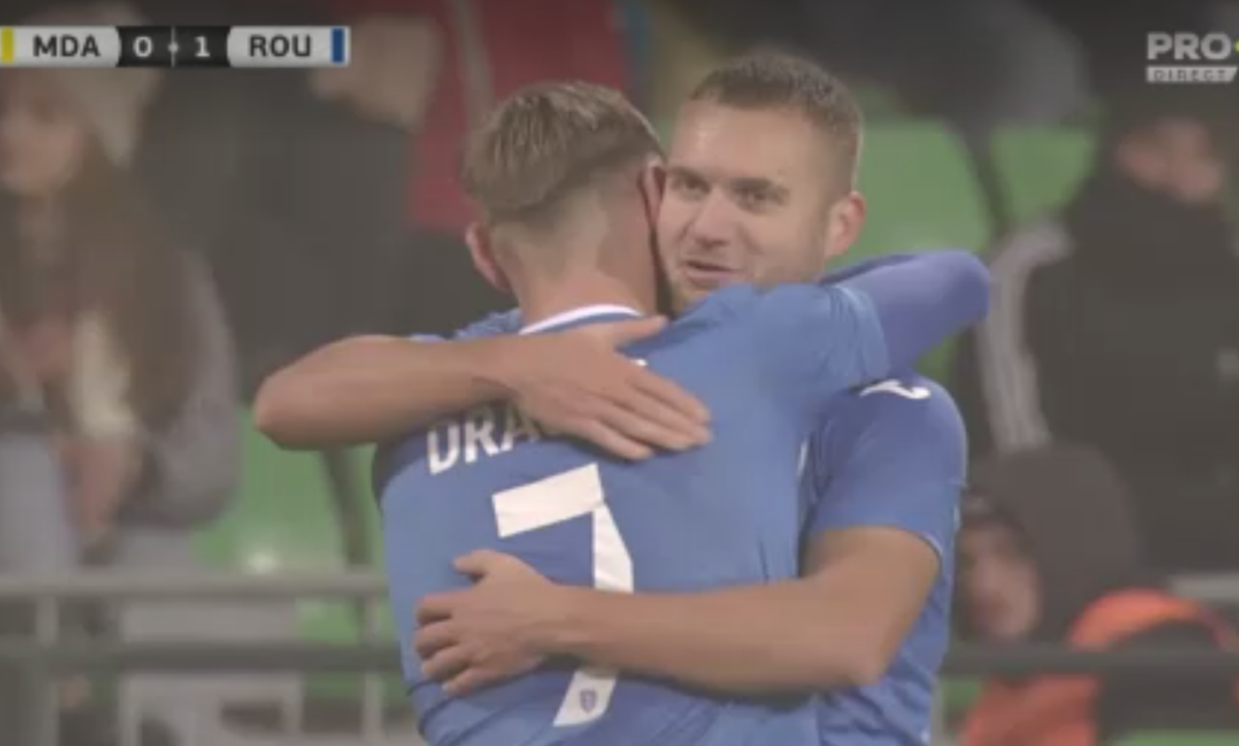 Moldova – România 0-5. Tricolorii lui Edward Iordănescu câștigă fără probleme amicalul de la Chișinău