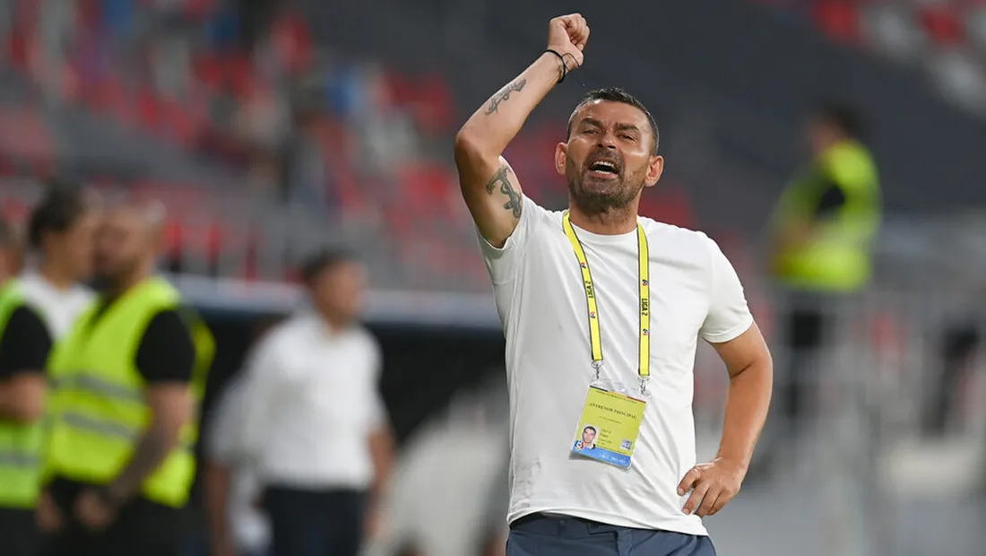 Eugen Trică și-a strigat nemulțumirile după eșecul cu Steaua: ”Împotriva arbitrilor, se iau măsuri? Au căști în urechi, tușierii dorm pe ei”. Dialogul avut cu ”centralul” Claudiu Marcu