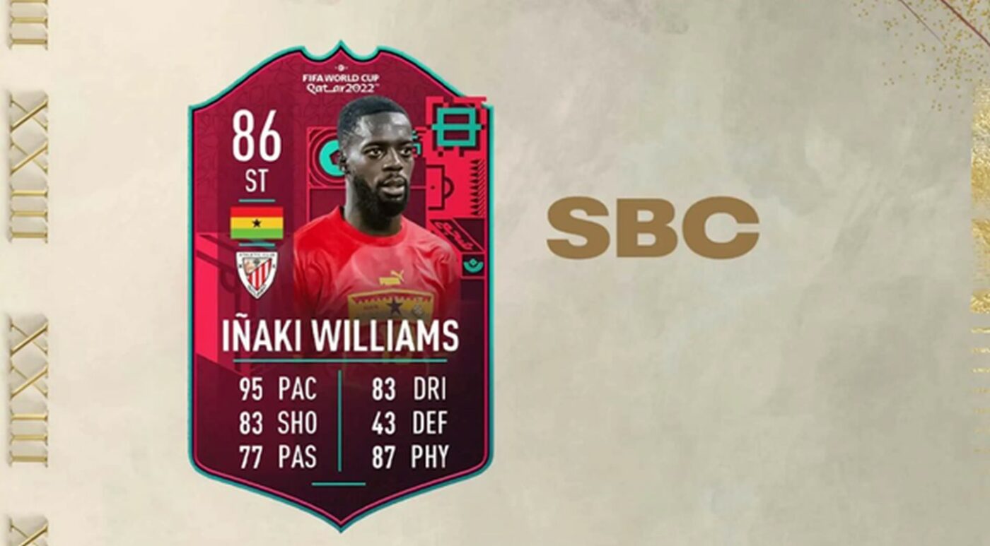 Inaki Williams, unul dintre cei mai rapizi atacanți din FIFA 23. Cât valorează cardul