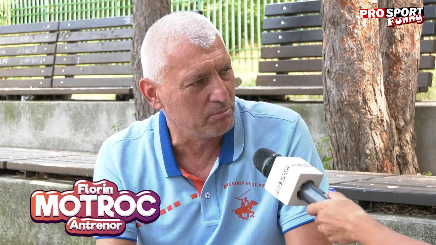 Ce a pățit Florin Motroc la primul meci ca antrenor principal: „Îi vedeam cum intră cu pungile în hotel! Era 12 noaptea” | VIDEO EXCLUSIV ProSport Funny