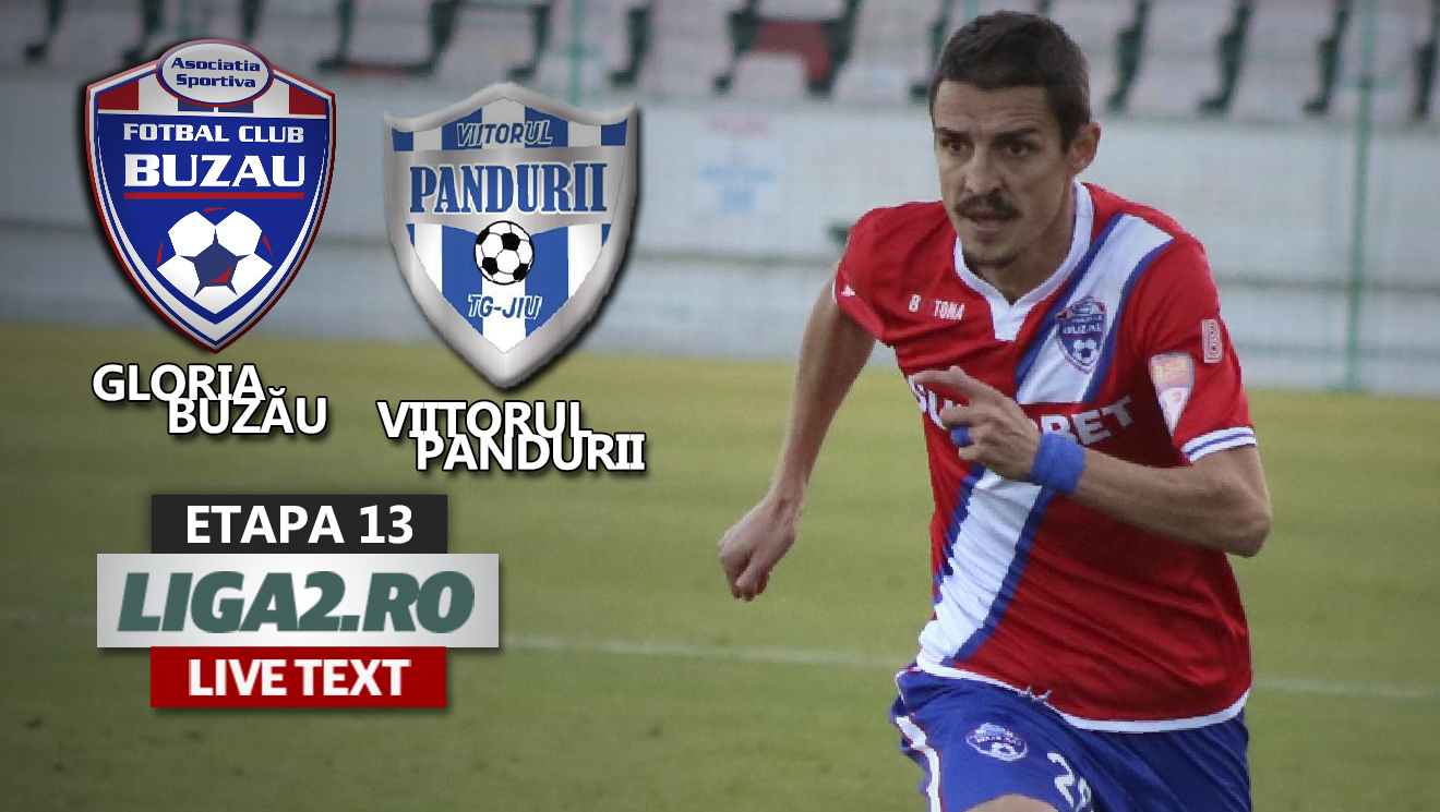 Gloria Buzău trece lejer de Viitorul Pandurii și urcă pe loc de play-off. Gorjenii s-au trezit abia când meciul era decis