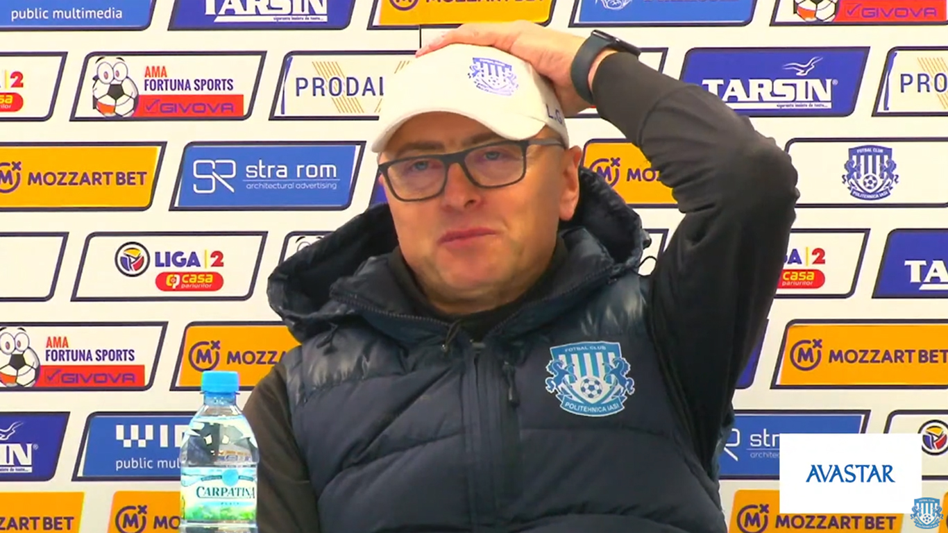 Leo Grozavu, laude pentru Luis Phelipe, jucătorul nou-promovatei care a spulberat orice vis al campioanei în Farul Constanța – Politehnica Iași 1-3: „Nu întâmplator l-am ales!”