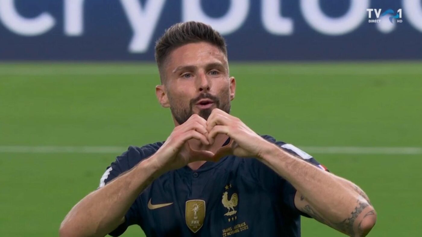 Franța – Australia 2-1, Live Video Online în Grupa D la Cupa Mondială din Qatar. Olivier Giroud, aproape să marcheze golul turneului!