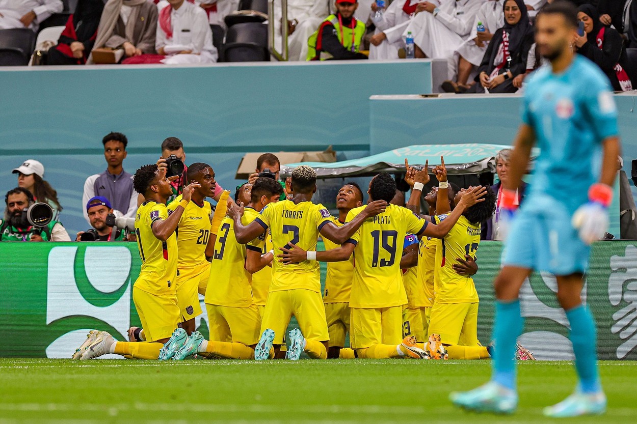 Qatar – Ecuador 0-2, în Grupa A de la Campionatul Mondial din 2022. Sudamericanii obțin primele trei puncte la turneul final