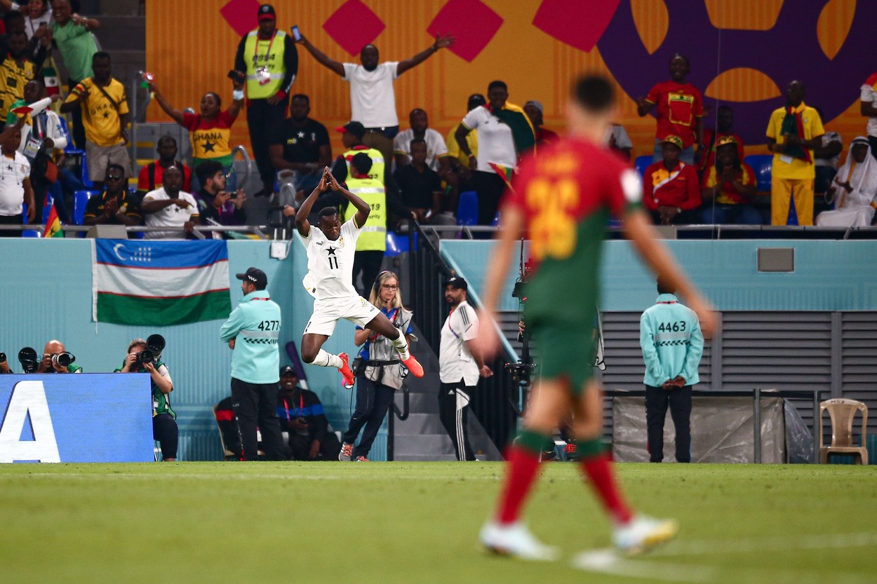 A vrut să îl umileasă pe Cristiano Ronaldo? Starul Ghanei a explicat de ce l-a imitat pe lusitan, în momentul în care a marcat împotriva Portugaliei!