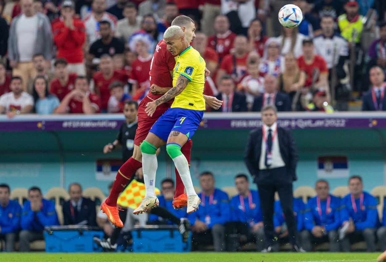 Brazilia – Serbia 1-0, Live Video Online, în grupa G de la Campionatul Mondial din Qatar. Richarlison deschide scorul pe Lusail Stadium!
