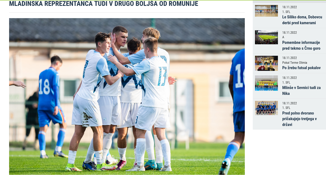 România – Slovenia 0-3 la meciuri directe într-o săptămână. Selecționata condusă de Alexandru Pelici a pierdut din nou. Radaslavescu și Musi, singurii jucători din Superligă aflați în primul ”11”