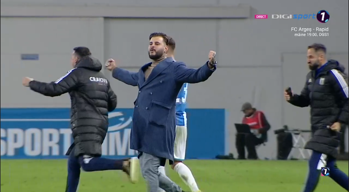 Adiță Mititelu s-a dezlănțuit după succesul lui FC U Craiova din derby-ul Băniei! Fiul patronului oltenilor i-a înjurat pe adversari după fluierul de final al arbitrului