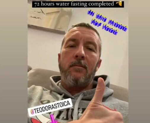 Mihai Stoica, reușită fenomenală: a ținut post intermitent 3 zile! Care a fost prima lui masă după perioada chinuitoare + ce beneficii spun specialiștii că poate avea „fasting-ul” pentru corp | FOTO
