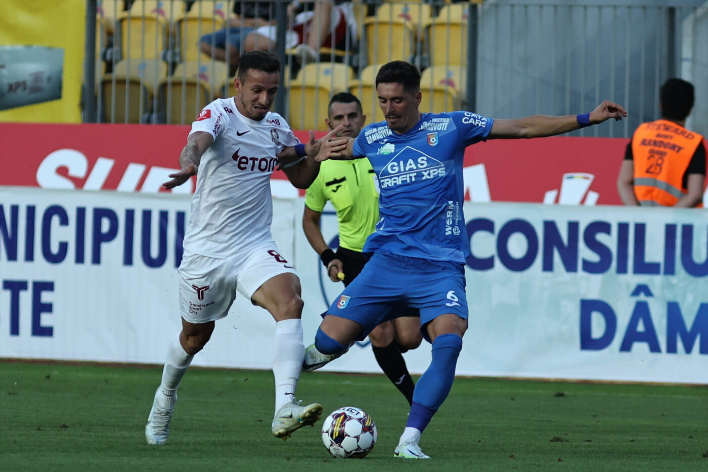 CFR Cluj – Chindia Târgoviște 2-0. Campioana s-a impus fără emoț