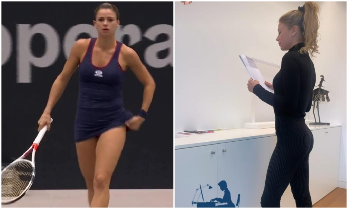 Camila Giorgi a trecut la garderoba de iarnă, dar continuă să le aprindă imaginația fanilor! Imagine provocatoare cu rivala Simonei Halep | GALERIE FOTO