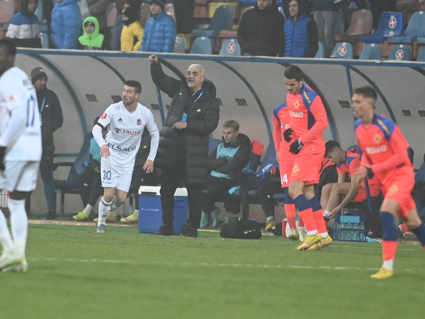 FCSB – FC Botoșani 0-0, Live Video Online, în etapa 21 din Superliga. Andrei Vlad se opune excelent deschiderii scorului, din fața lui Zabou