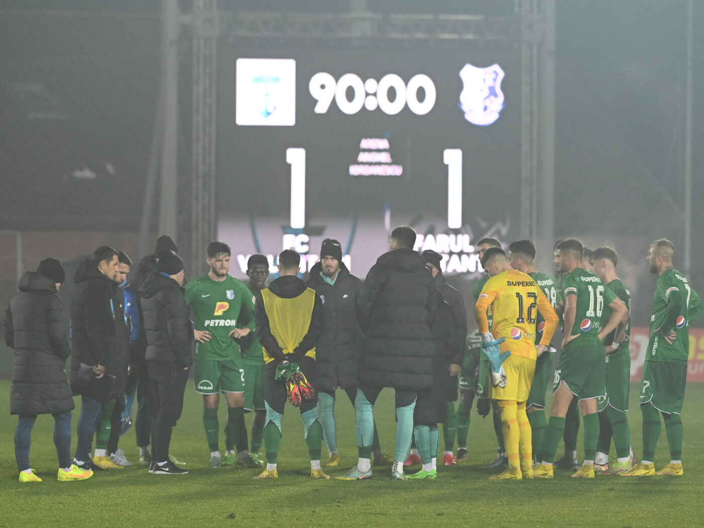 Omul meciului din FC Voluntari – Farul Constanța, critici la adresa arbitrajului după joc: „Nu știu ce să zic! E păcat, dar asta a fost decizia lui”