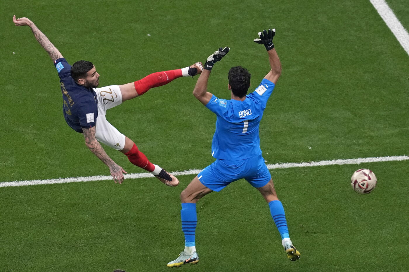 Fundașul Theo Hernandez, gol spectaculos în Franța – Maroc! Ce record a bifat francezul în semifinalele Campionatului Mondial din Qatar