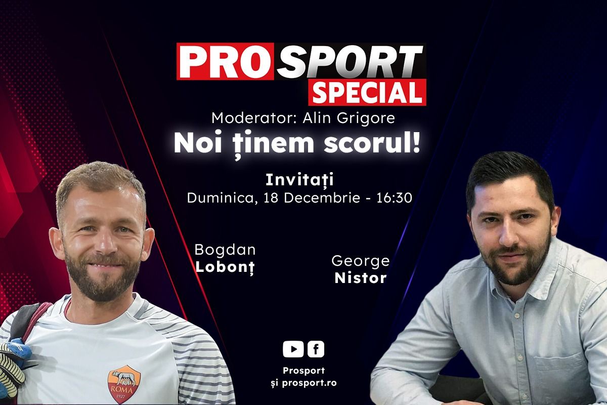 Comentăm împreună la ProSport Special Argentina – Franța, finala Cupei Mondiale din Qatar, alături de Bogdan Lobonț și George Nistor!