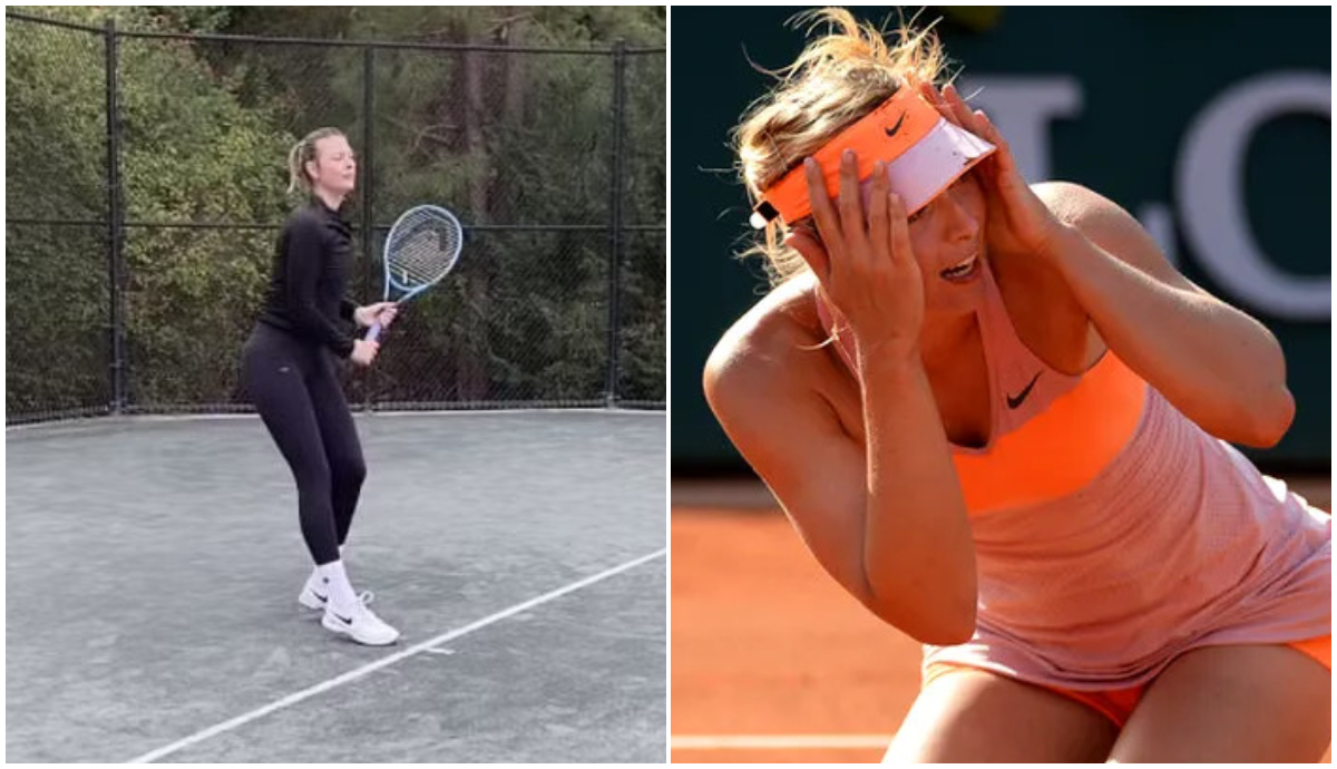 Imaginile momentului în tenis! Maria Sharapova a revenit pe teren după aproape trei ani de la retragere | FOTO & VIDEO