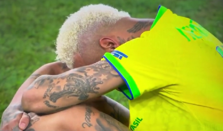 Neymar plânge ca un copil, după ce Brazilia a fost eliminată de Croația de la Cupa Mondială! Imaginile tristeții supreme | VIDEO