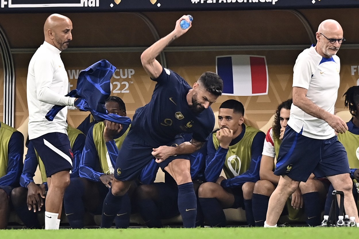 Olivier Giroud, gest șocant în finala Cupei Mondiale! Cum a reacționat starul Franței după ce a fost schimbat