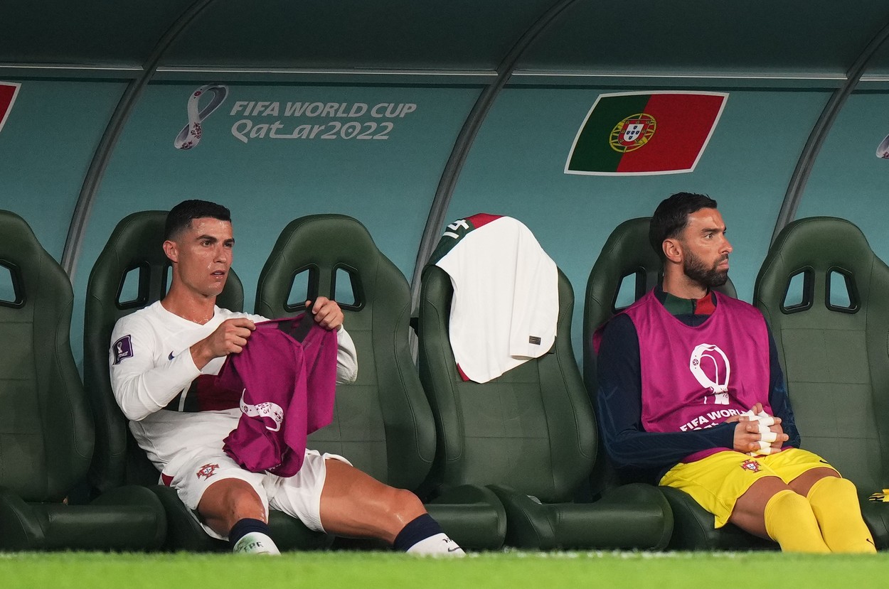 Scandal după ce Cristiano Ronaldo a fost trimis pe bancă în meciul cu Coreea de Sud: „Te grăbești al dracului de rău să mă înlocuiești!”