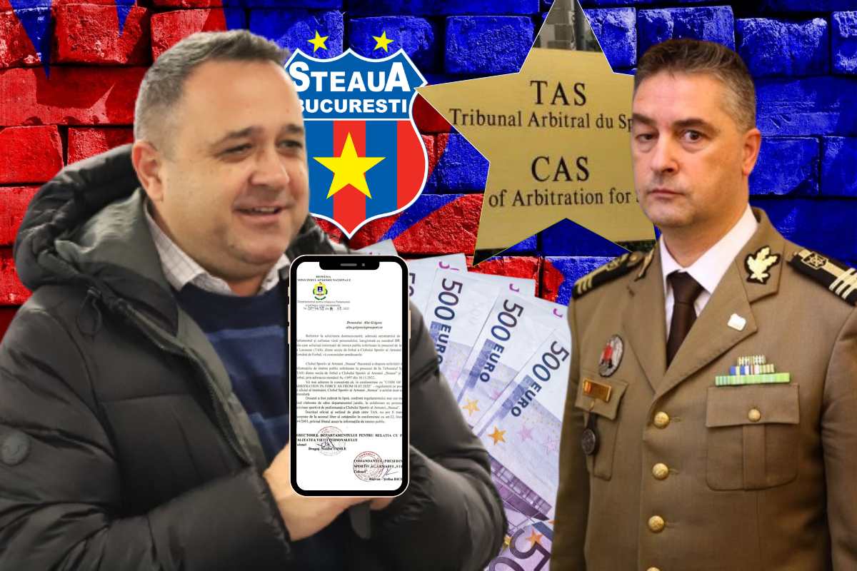 Câți bani a plătit CSA Steaua la TAS pentru procesul cu FRF! În același timp, sportivii din celelalte secții ale clubului sunt neplătiți de mai multe luni | EXCLUSIV