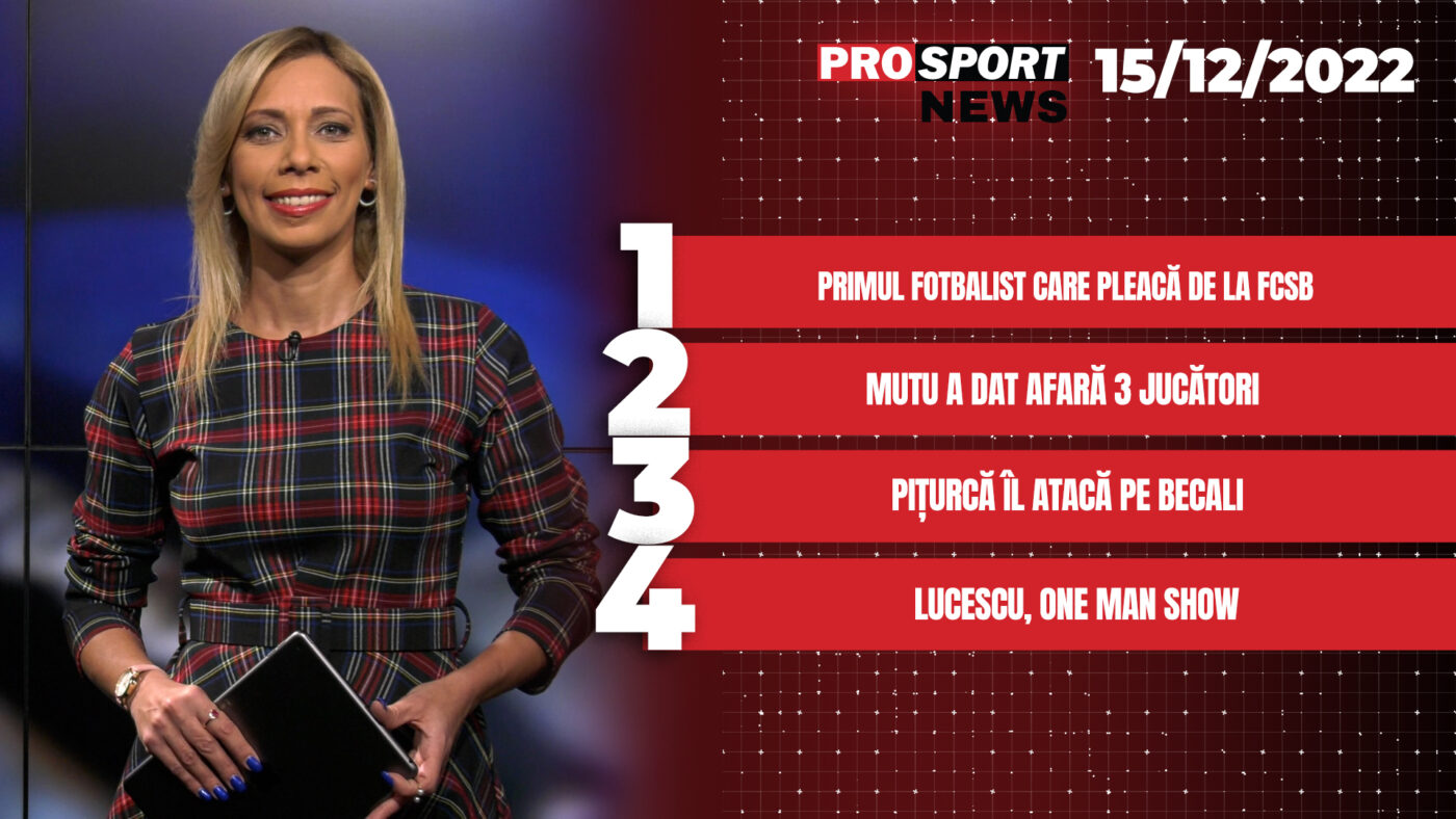 ProSport NEWS | Scandal național: Victor Pițurcă, atac dur la adresa lui Gigi Becali! Cele mai importante știri ale zilei | VIDEO