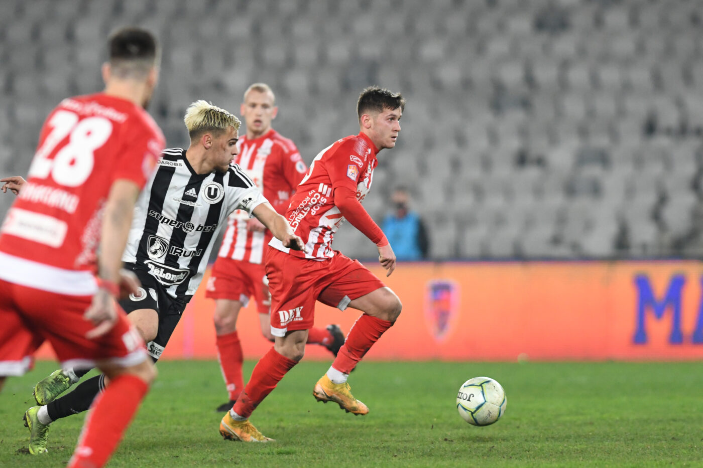 U Cluj – UTA Arad 0-0, Live Video Online, în etapa 20 din Superliga | Echipele se chinuie pe gazonul de pe Cluj Arena