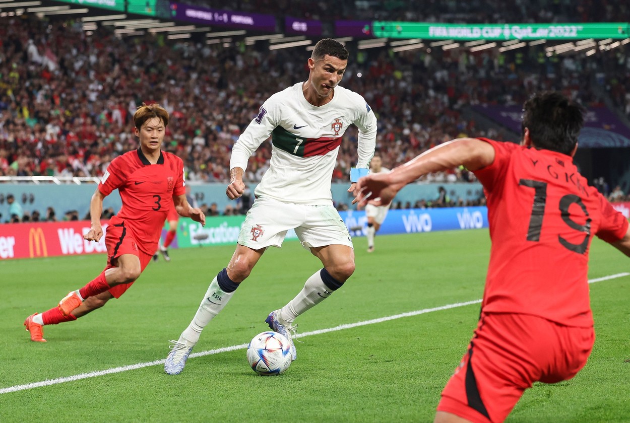 Coreea de Sud – Portugalia 2-1, în Grupa H de la Campionatul Mondial din Qatar. Asiaticii câștigă și așteaptă finalul de la Ghana – Uruguay pentru a ști dacă se califică