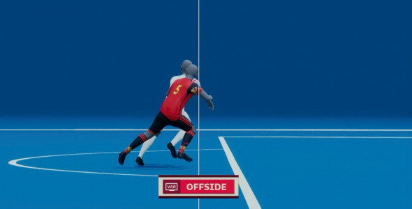 Penalty-ul primit de Croația în meciul cu Belgia, anulat de VAR pentru un offside greu de înțeles chiar și cu grafica în față! FOTO