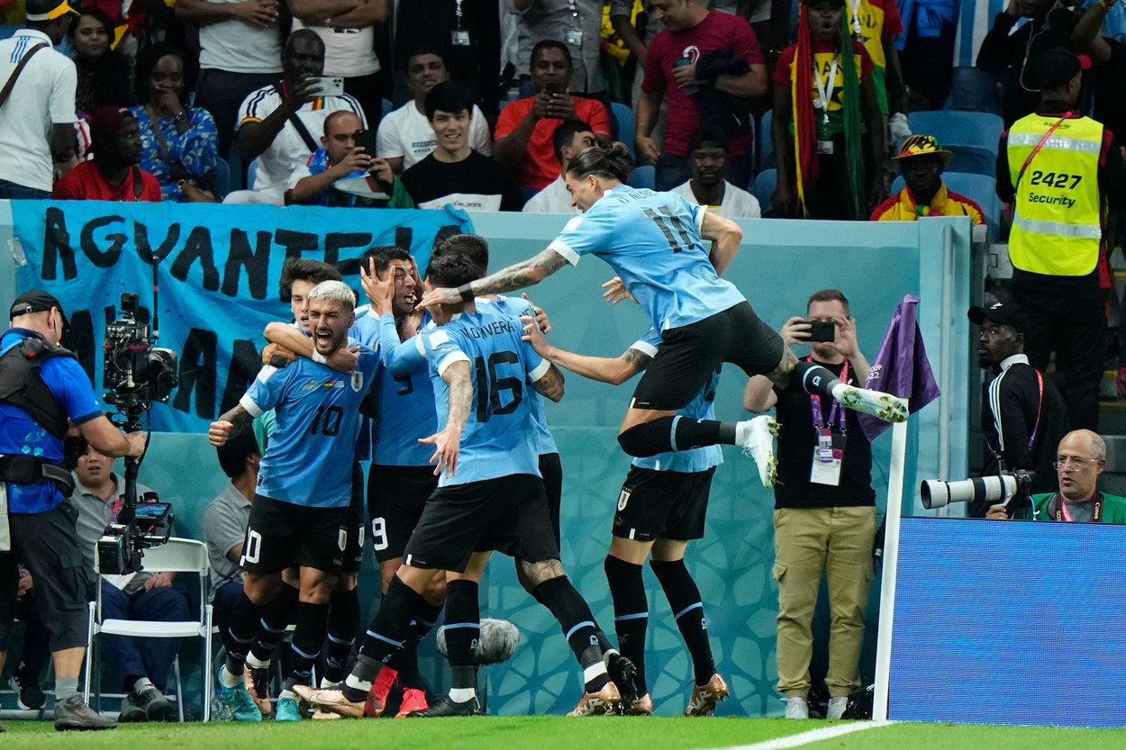 Ghana – Uruguay 0-2, Live Video Online în Grupa H de la Campionatul Mondial din Qatar! Sud-americanii mai au nevoie de un gol, altfel sunt eliminați