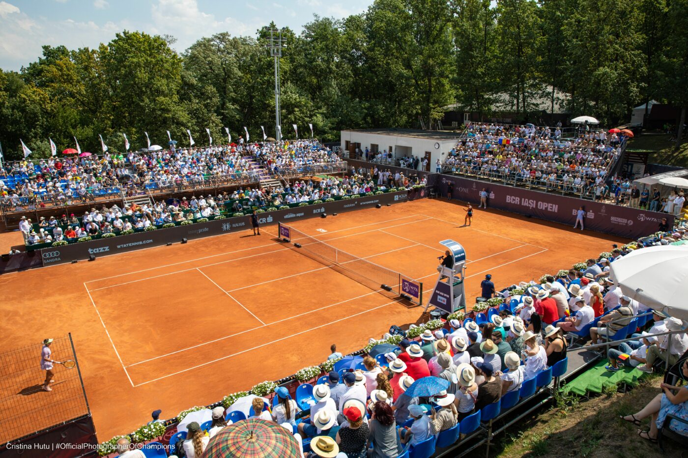 Iulie 2023 de foc la Baza Sportivă Ciric din Iași, cu două turnee de tenis „Iași Open” de anvergură – ATP Challenger 100 și WTA 125