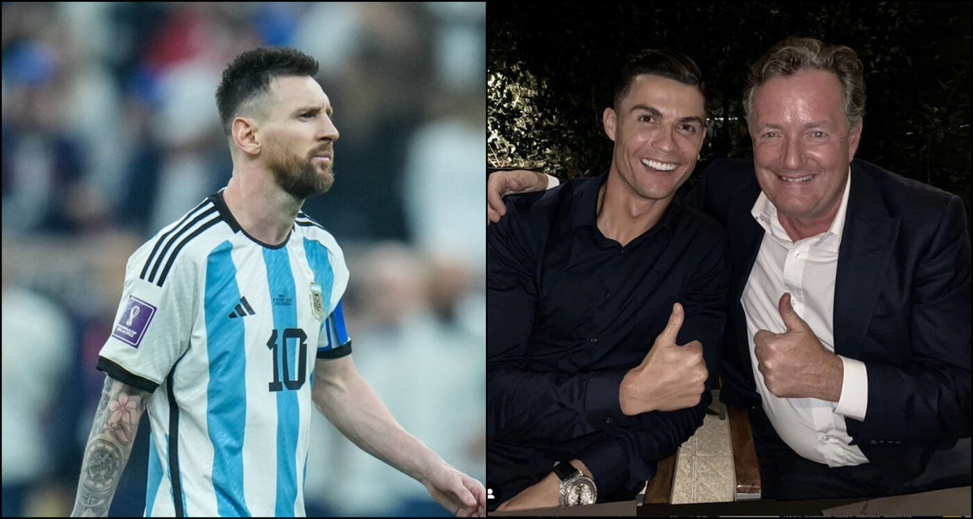 Piers Morgan, „prietenul” lui Cristiano Ronaldo, desființat după ce l-a atacat pe Leo Messi: „Ești penibil!” Jurnalistul britanic și-a continuat tirada și după ce a fost făcut praf: ce a putut să-i transmită argentinianului