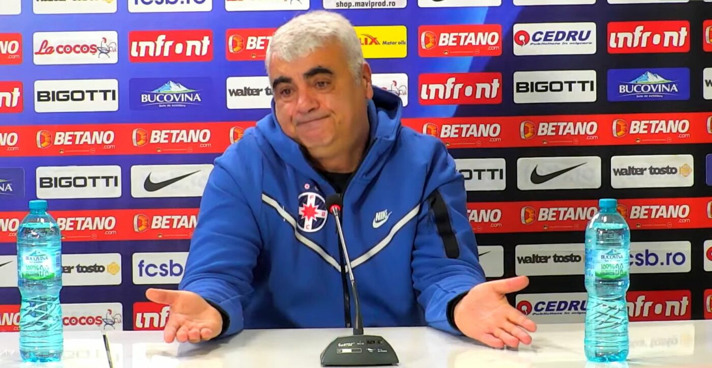 Cum a reacționat antrenorul FCSB cu licența PRO după primul eșec al echipei de la venirea sa! Leo Strizu a găsit explicația pentru înfrângere: „Dacă era el, poate marcam”