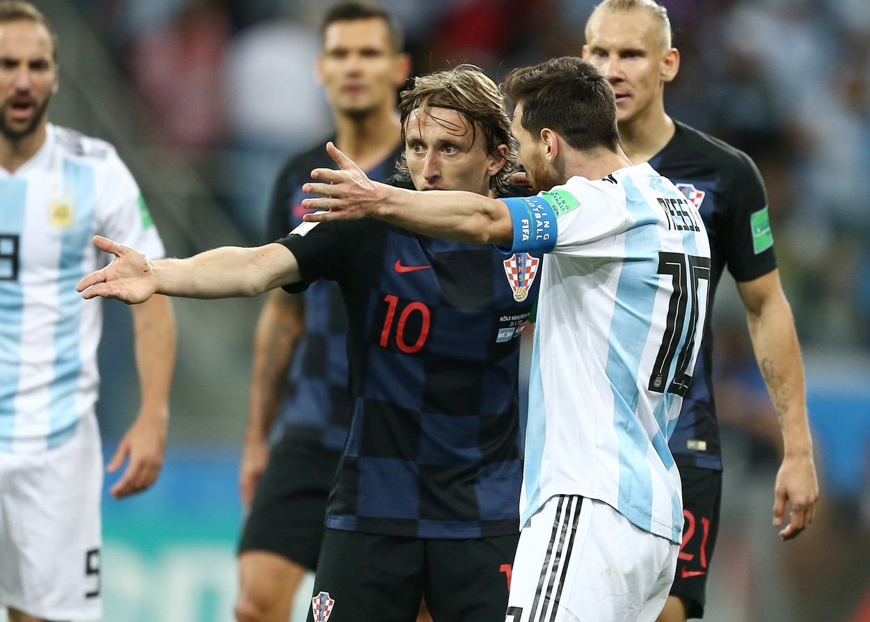 Luka Modric, un pachet de nervi după ce Croația a pierdut cu Argentina și a ratat finala Cupei Mondiale: „Dezastru! Printre cele mai proaste arbitraje pe care le-am văzut”