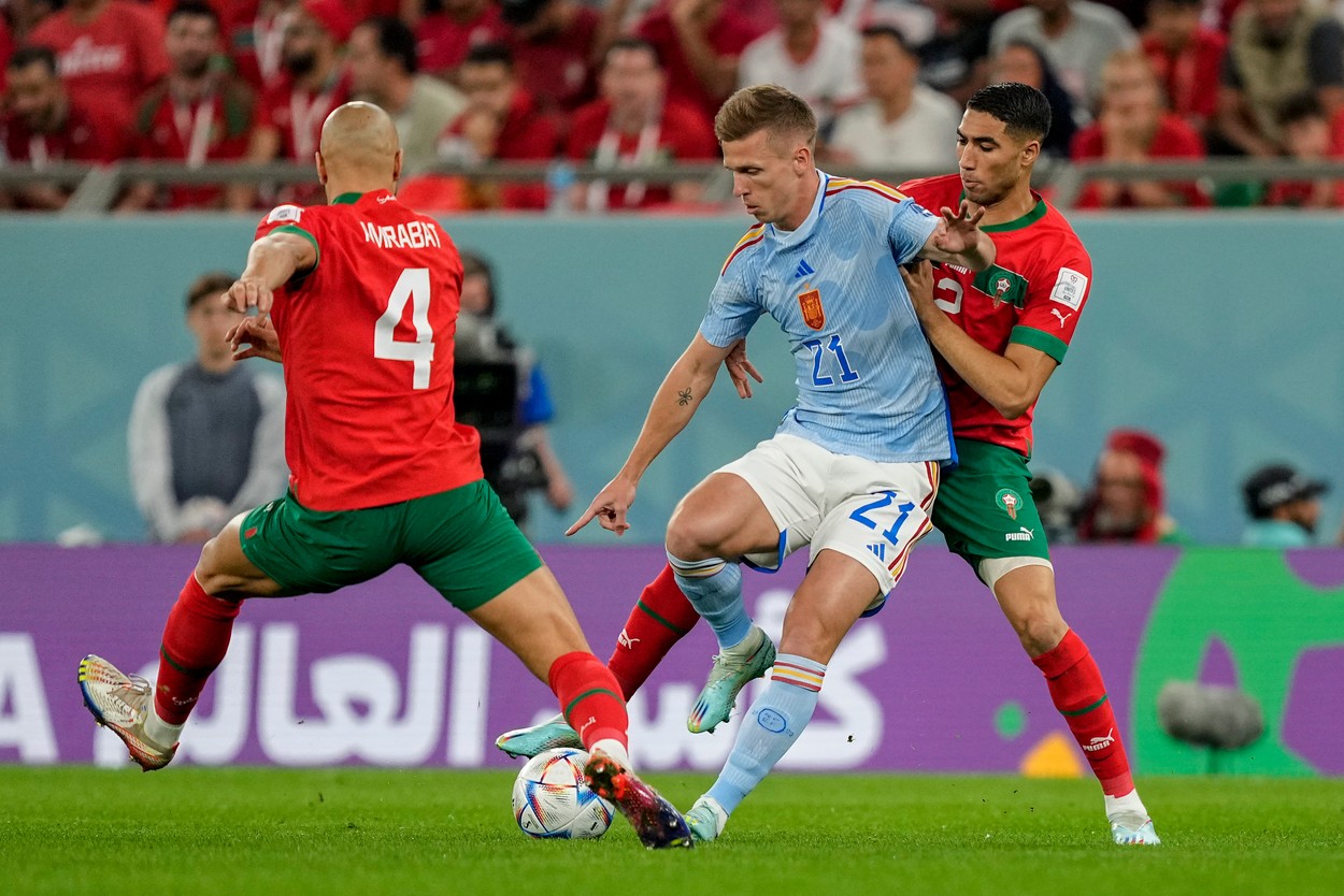Maroc – Spania 0-0, Live Video Online în optimile de la Campionatul Mondial din Qatar. „Furia Roja” ratează o ocazie importantă