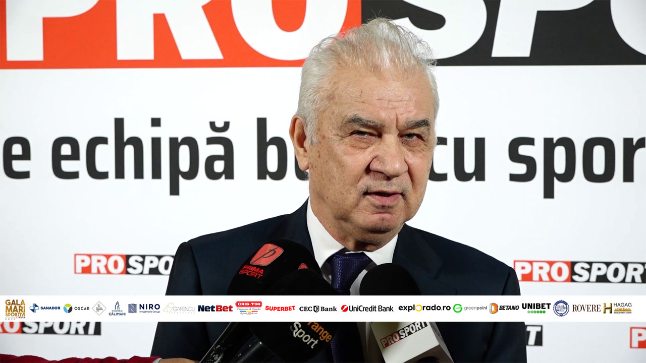 Anghel Iordănescu, discurs emoționant la Gala Mari Sportivi Prosport 2022. „O seară fantastică! Suntem o țară bogată în resurse!” | VIDEO EXCLUSIV