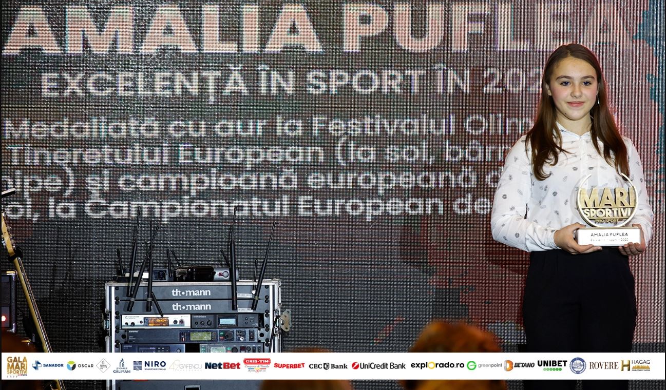 Discursul Amaliei Puflea care a emoționat întreaga sală la Gala Marilor Sportivi! Cea mai frumoasă poveste a sportului românesc va învinge. Hai România” | VIDEO