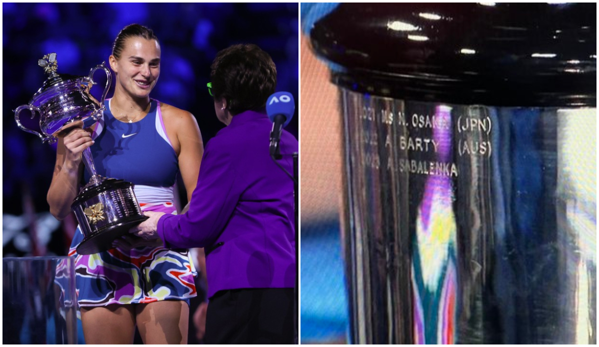 Cum a reacționat Aryna Sabalenka după ce organizatorii Australian Open nu i-au gravat numele țării pe trofeu: „Toată lumea știe că sunt din Belarus!” FOTO