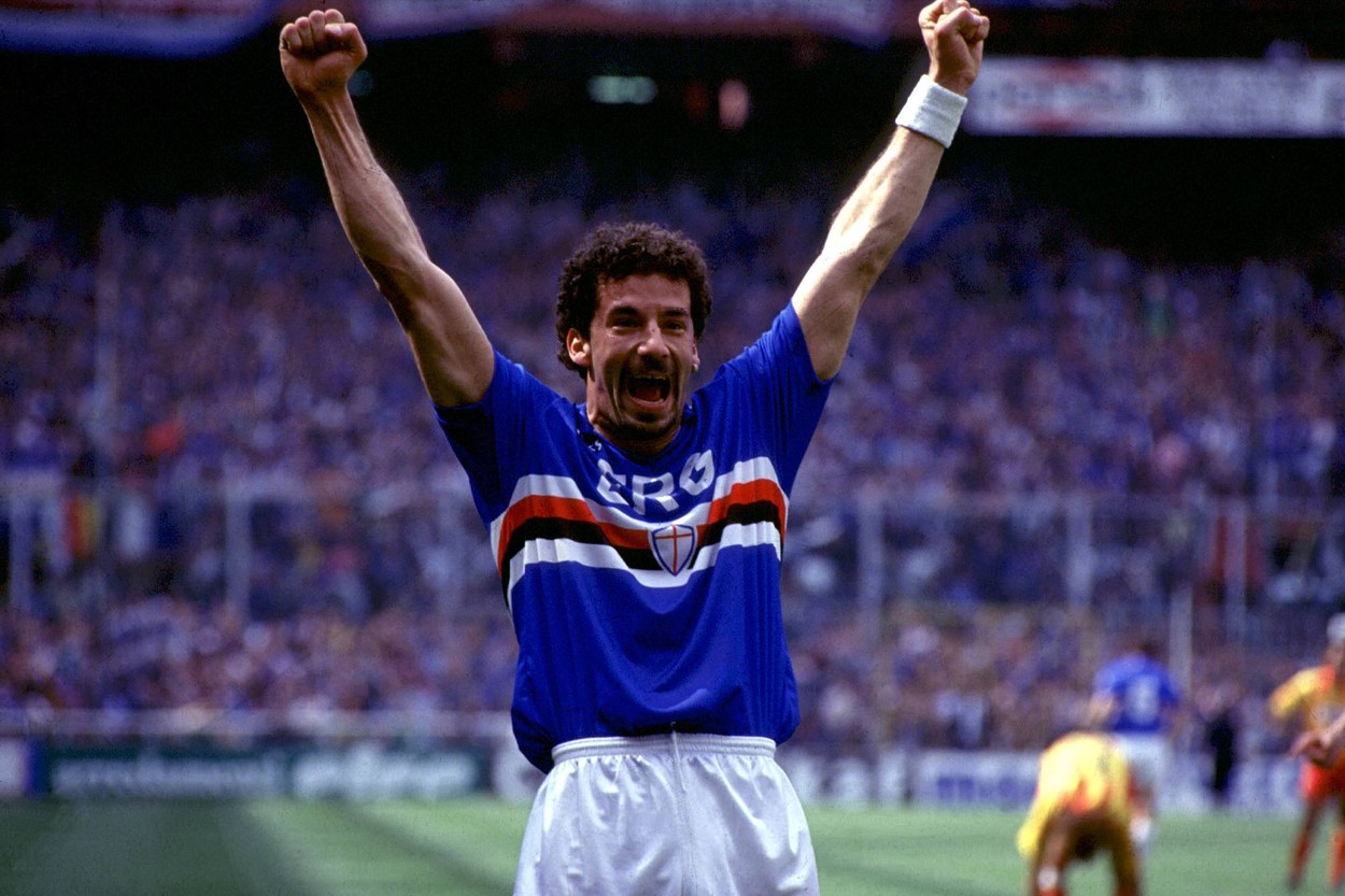 Dezvăluiri despre Gianluca Vialli, eroul Sampdoriei la București: „Ne-am și înjurat puțin!” Cum a trăit marele atacant returul cu Dinamo: „Tremura de frică!” | EXCLUSIV