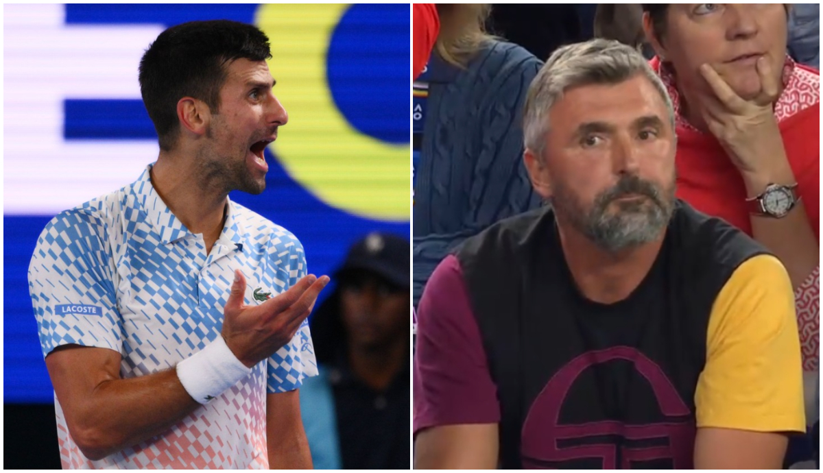 Conflict incredibil între Novak Djokovic și Goran Ivanisevic, chiar în timpul finalei de la Australian Open! Reacția antrenorului după ce sârbul a urlat la el | VIDEO