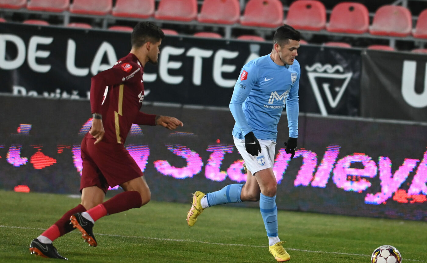 FC Voluntari – CFR Cluj 0-1, în etapa 23 din Superliga. Ardelenii redevin lideri grație unui autogol