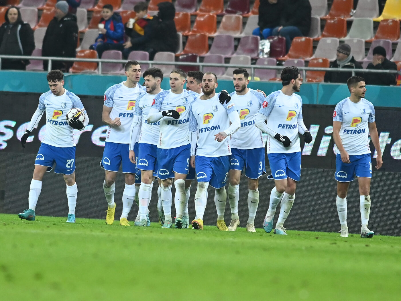 Denis Alibec, liderul din vestiarul Farului! Atacantul a dezvăluit cum și-a motivat coechipierii la scorul de 2-1 pentru FCSB: „Sunt mândru de ei”