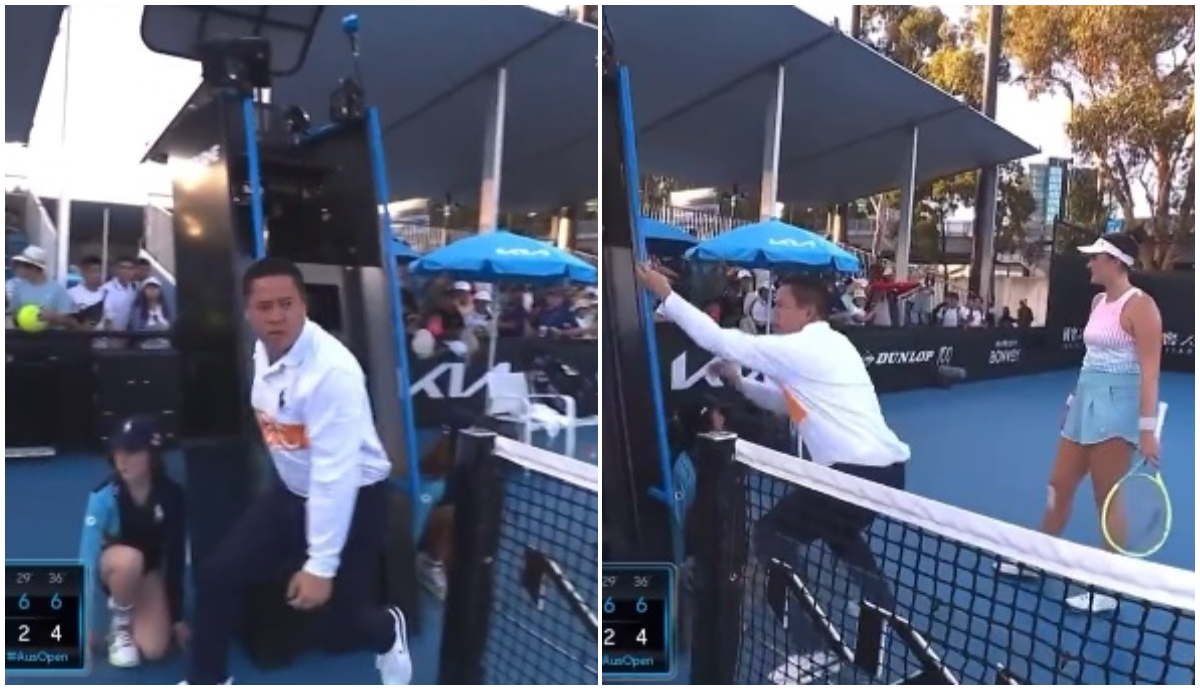 Furt surprins de camere la Australian Open! Arbitrul l-a fugărit pe hoț după meci: incredibil ce a putut păți o jucătoare | VIDEO