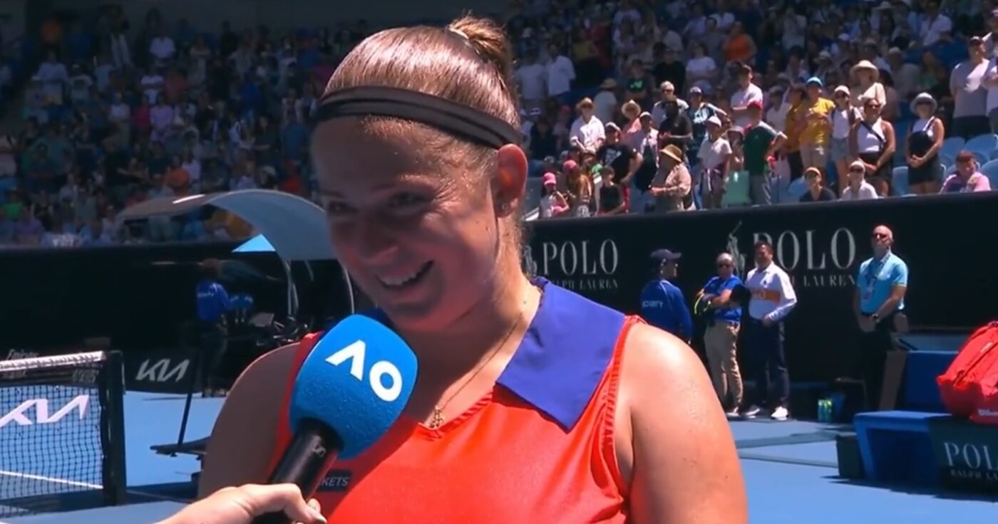 Jelena Ostapenko, atac la organizatorii Australian Open: „Vreți să fiu sinceră!?” Letona a făcut show pe teren după calificarea în sferturi | VIDEO